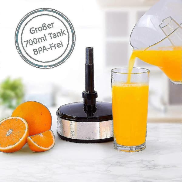 Elektrisk Citronpresser - Højt Saftudbytte - Citruspresser i Rustfrit Stål