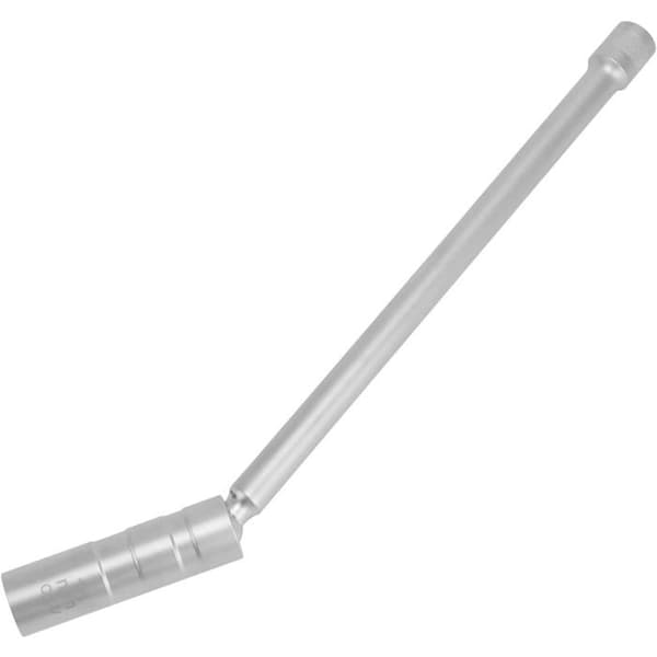 16 mm tændrørsnøgle - 1 stk. - Kulstofstål - 360° magnetisk top - Dyb top - Lang skaft