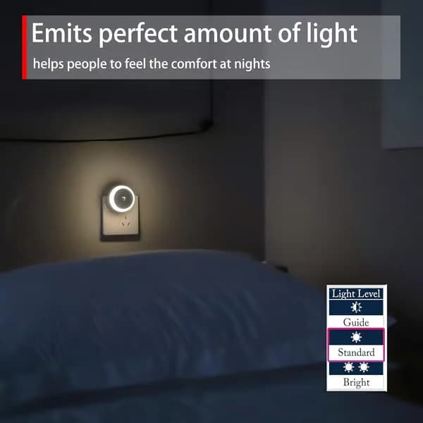 stk intelligent lysstyringssensor lille natlampe