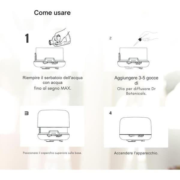 Hjemme Aroma Diffuser til Æteriske Olier 500ml USB