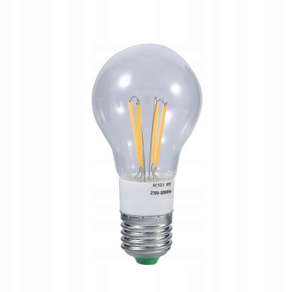LED-lampa 4W Varmvit E27 12V