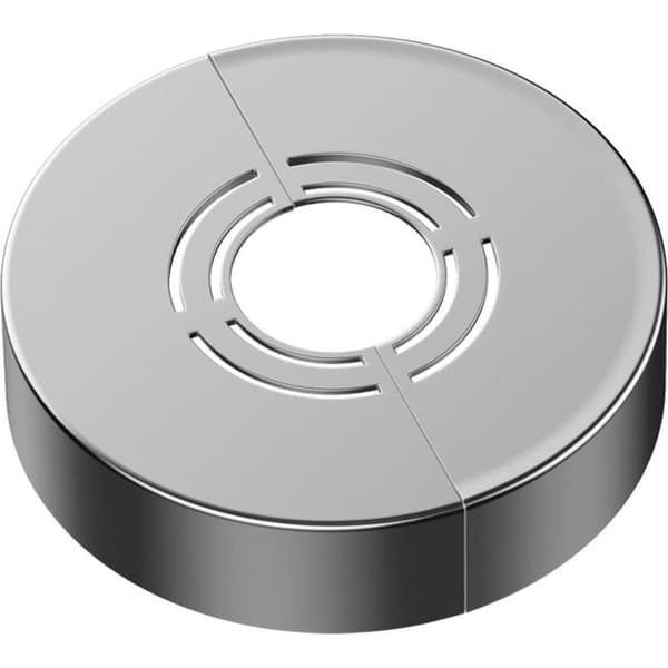 Sæt med 2 brusebatteri-rosetter, 3 størrelser i 1, delt hane-roset til Ø 21 mm/26 mm/33 mm, radiatorrørsdækken, roset til bruser