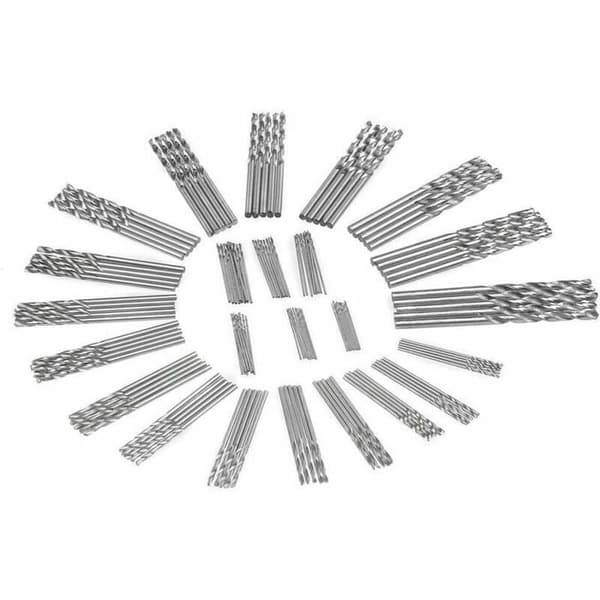 150-dele HSS Titanium Mikrobor sæt, 0,4mm-3,2mm, til træ og metal