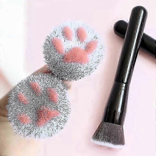XJING Professionelt Makeupbørstesæt Stor Fluffy Pudder Foundation Børste Blush