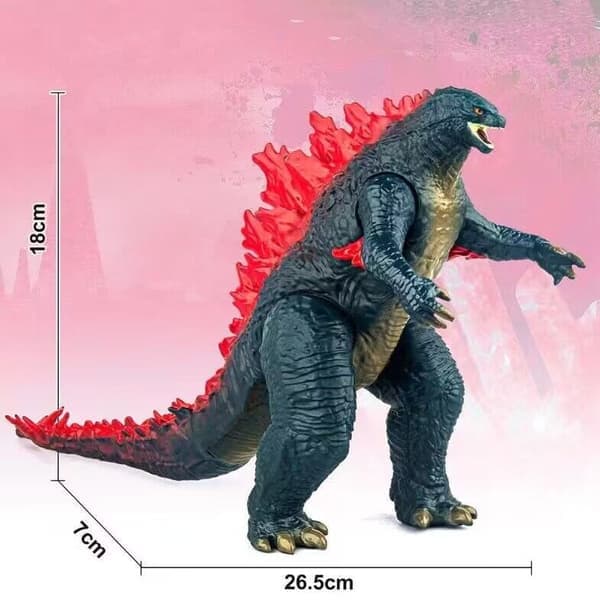Godzilla Kong, Toimintahahmolelu Punainen Godzilla Punainen Godzilla Red Godzilla