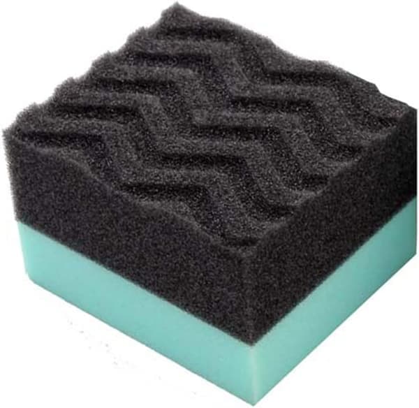 Wonder Wave Durafoam konturerad stor däckglansapplikator, 2-pack