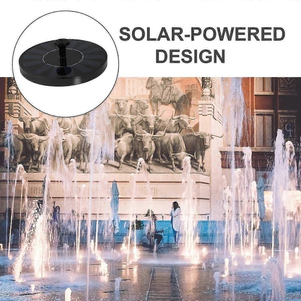 Solar Springvandspumpe Solar Pool Springvand Fuglebad Springvand Have Springvand