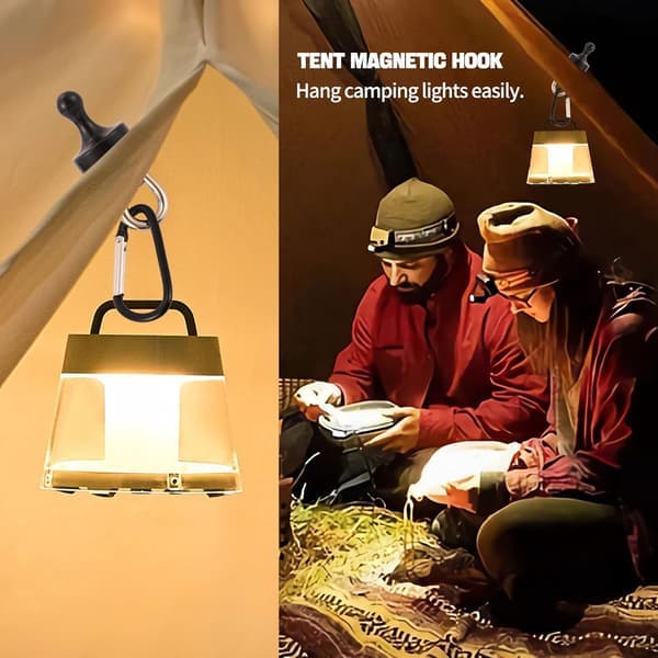 Magnetisk tältkrok, multifunktionella neodym-tältkapellkrokar för utomhusäventyr, hållbara och bärbara, stöder tunga laster för camping liten S S
