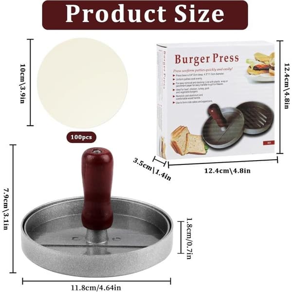 Snabb köttmörare av zinklegering, köksredskap