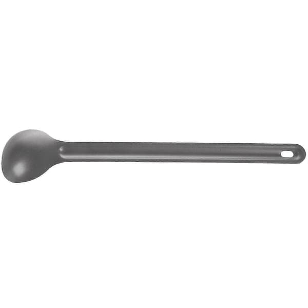 2 st Titanium Sked 21,5 cm X 3,9 cm Campingsked Utomhus Servis Långskaftad Titaniumsked