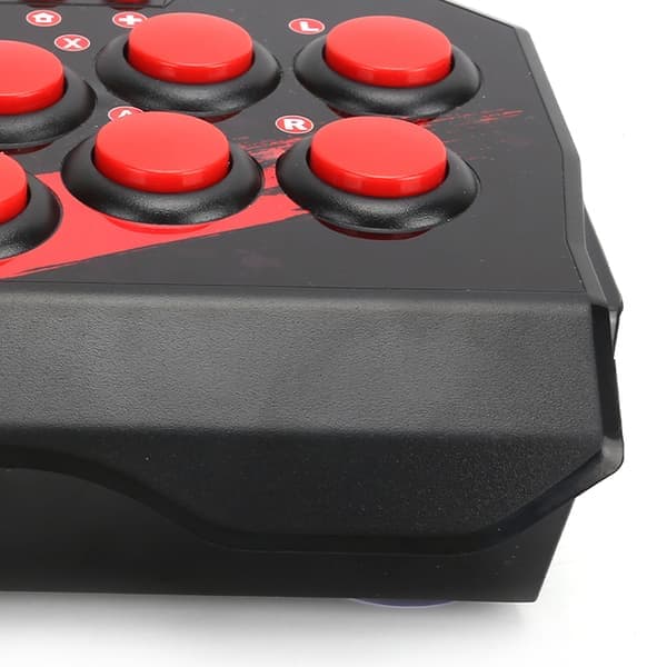 Arcade Fight Stick Trådbunden Arkadjoystick Arkadspeltillbehör för Switch/PC/PS3