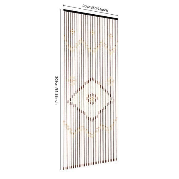 Perleforheng i tre til balkong, soverom, balkong, 90x208cm, nytt