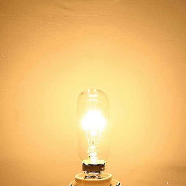 4-pakning E14 40w, T25 230v Varmhvit 2700k Dimbar Glødepære for Ventilator