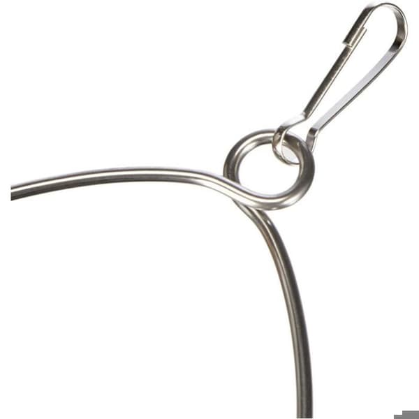 Metalli- ja puukeinu - Leluja linnuille - 12 cm