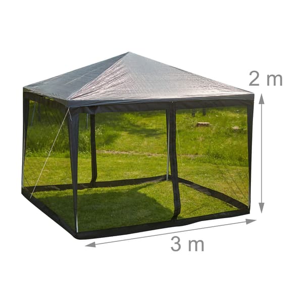 Hyttysverkko 3x3 paviljonkiin