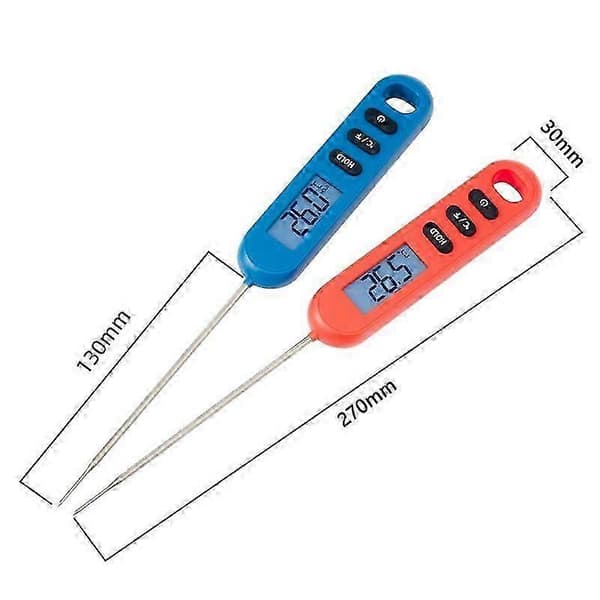 1-pack köksmat kötttermometer mjölktemperatursond elektronisk termometer grill