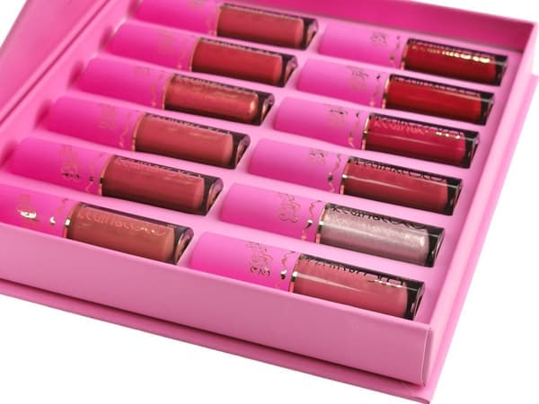 Halloween Sminke Lipgloss Sett 12 Pakke Leppestift