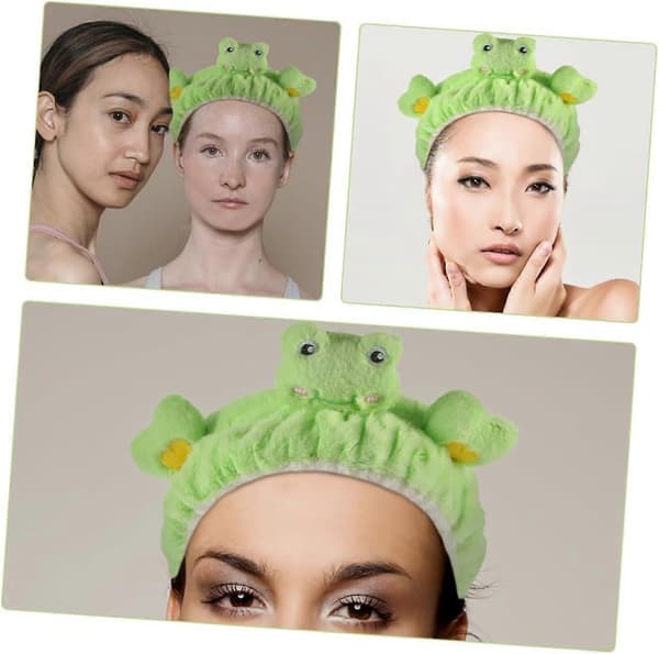 2 stk. pandebånd Hårpynt til søde pandebånd til ansigtsvask Søde pandebånd til kvinder Makeup hårbånd Makeup pandebånd til kvinder Ansigt