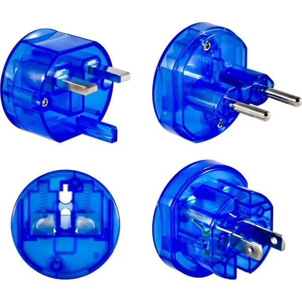 Universal rejseadapter USA/EU/GB - 2 års garanti