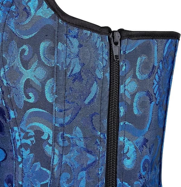 Korsetit naisille Overbust Bustier Top Goottilainen Seksikäs Olkapää Blue6806 Blue6806 M Blue6806 M