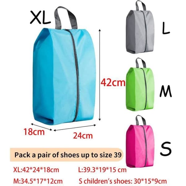 Reseskoväska - Ej specificerat - XL, L, M, S - Vattentät - Dammtät - 4 väskor ingår