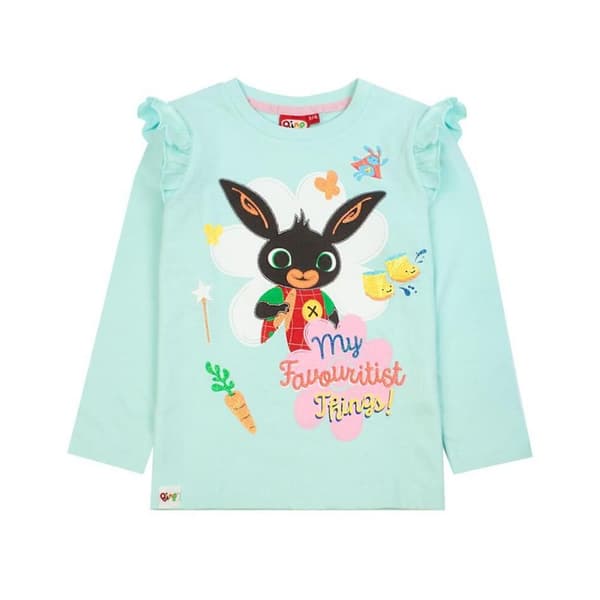 Bing Bunny Piger Karakterer Langærmet Pyjamassæt 4-5 År P Pink/Mint 4-5 År