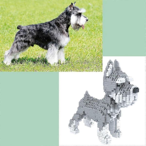 Julefigur til at samle med nanoblocks (stil 5)