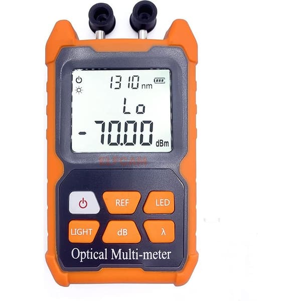 E-200 Bærbart Optisk Multimeter Fotometer med VFL, Testområde: -70 dBm til +6 dBm