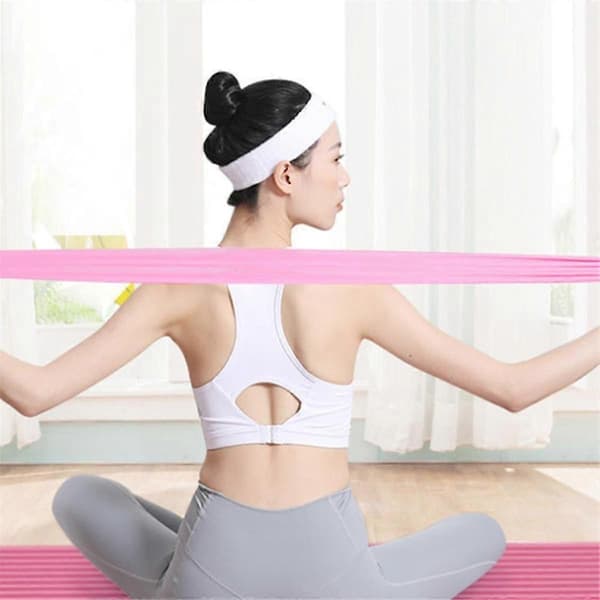 Pilates Ring Sæt, Magisk Cirkel, Eksplosionssikker Pilates Mini Bold, Høj Elastisk Modstandsbånd, Yo