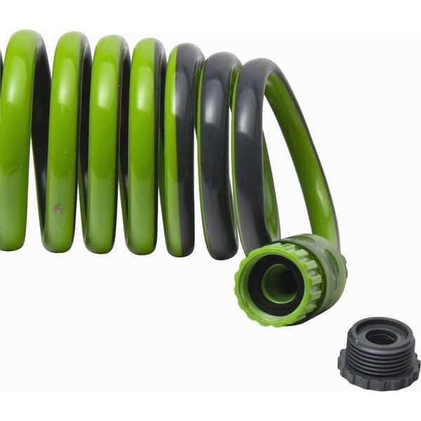 Werka Pro – 30m Spiralslang – 12mm Diameter – 2-4 bar Tryck – 7-Funktions Multi-Jet Sprutpistol Ingår – För Effektiv Vattning