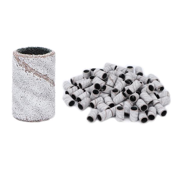Professionella slipband för nagelkonst 100 st vita 240 grit