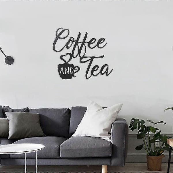 Kaffe Te Skylt Hängande Ornament Modell Dekorationstillbehör