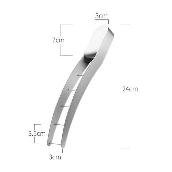 Vannmelonkniv - Rustfritt stål - Multifunksjonell - V-formet blad - Rustbestandig - Slitesterk design