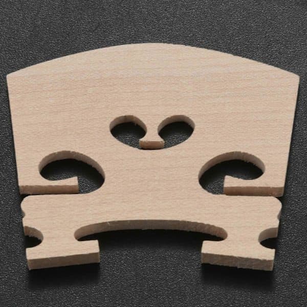 5 stykker ahorn 4/4 fuld størrelse violinbro Qin Code violintilbehør