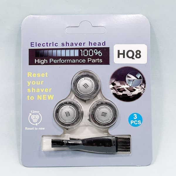 Erstatning for Philips HQ8 barberblader, barberblader for Philips Aquatouch, erstatningsblader kompatible med At890