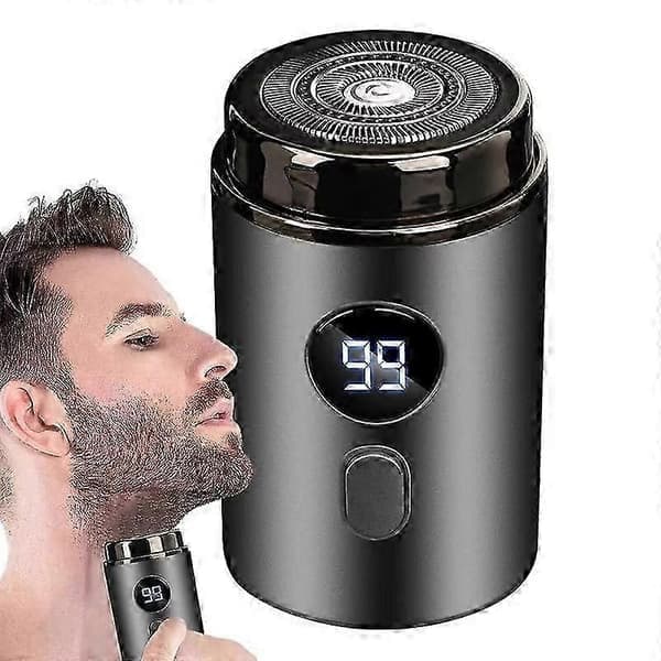 Electric Mini Shaver Rechargeable, Cordless Trimmer for Face & Beard, Portable