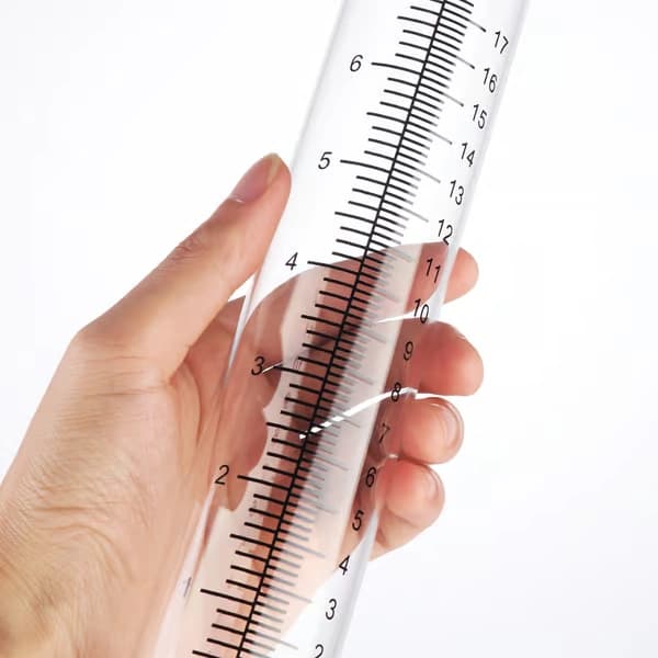 Regnmåler Regnmålingsværktøj Glasrør 21cm/8 tommer