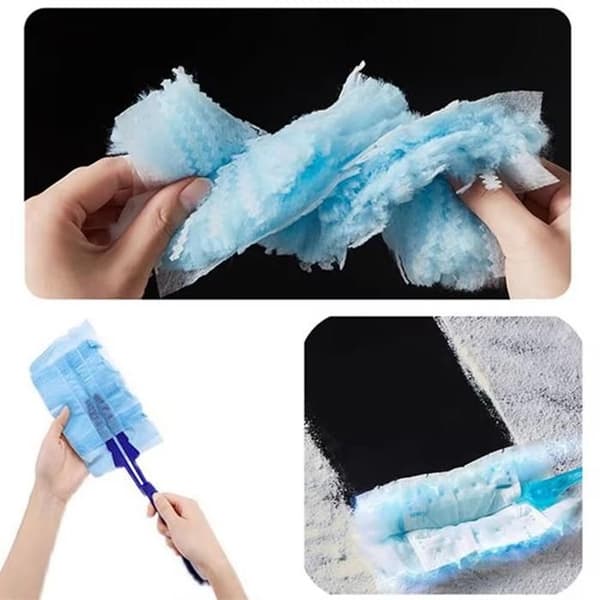 30 Duster Refills, Engångsdammvippor Kompatibla med Swiffer Dusters
