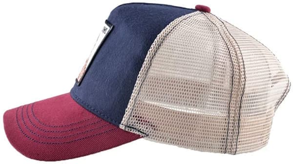 Unisex dyrenett trucker caps snapback brodert patch A