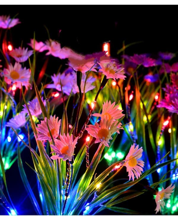 Udendørs solcellelamper, 1-pak solcellelamper til haven, vandtæt D D