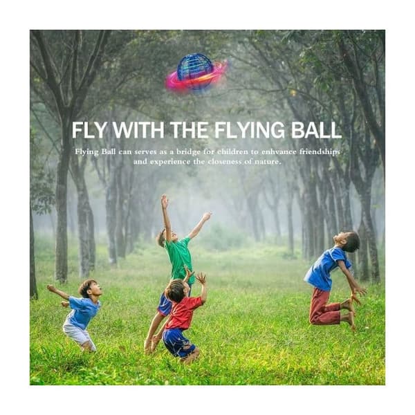 Roterende flyvende bold, mini UFO drone, LED svævende bold, børnefødselsdagsgave
