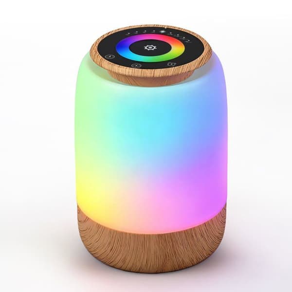 LED sengelampe med 256 RGB-farver - 7 tilstande, 4 lysstyrkeniveauer - berøringstimer