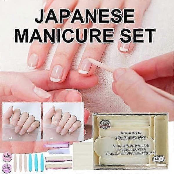 Japansk Manicure Professionelt Mega Sæt til Negle Komplet Sæt 25-26