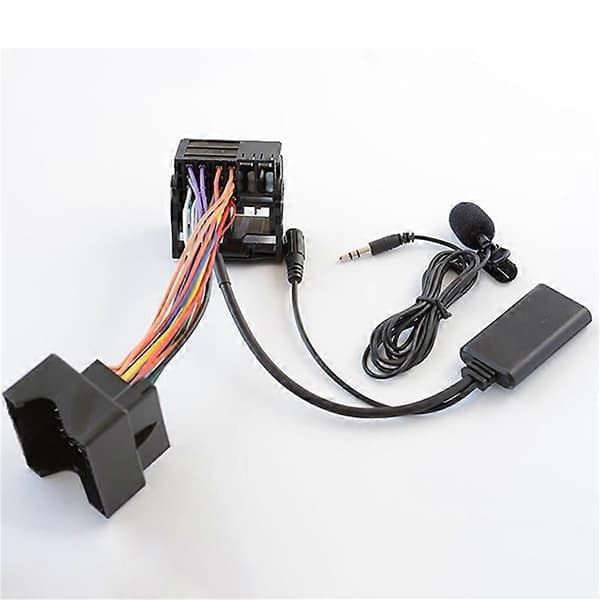 AUX-adapterkabel Bluetooth + MIC passer til Peugeot 307 308 407 RD4 Radio CD