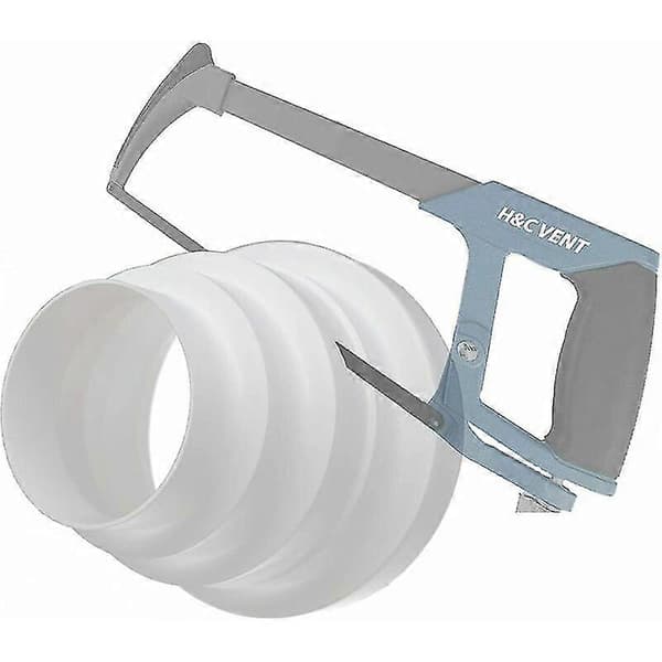 Universal rund reduktion til ventilationssystem med diameter på 80-120 mm - Kanal