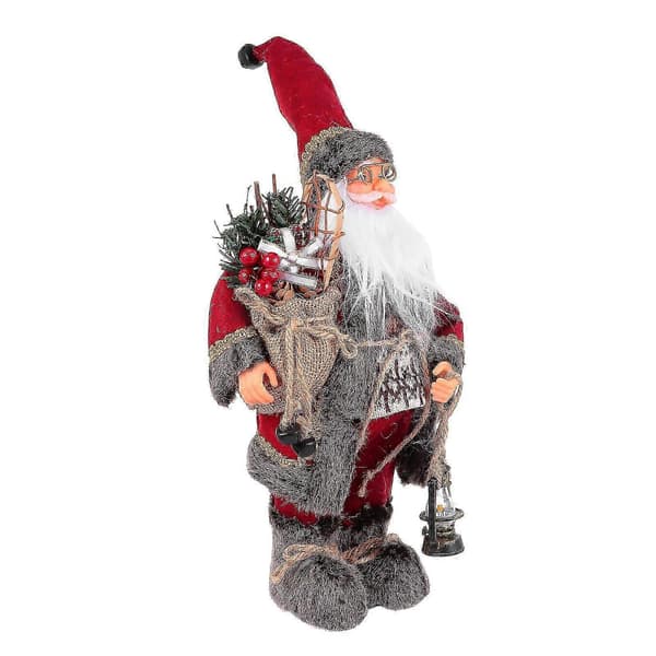 Jultomte skrivbordsprydnad för vinterfirande, mångsidig användning