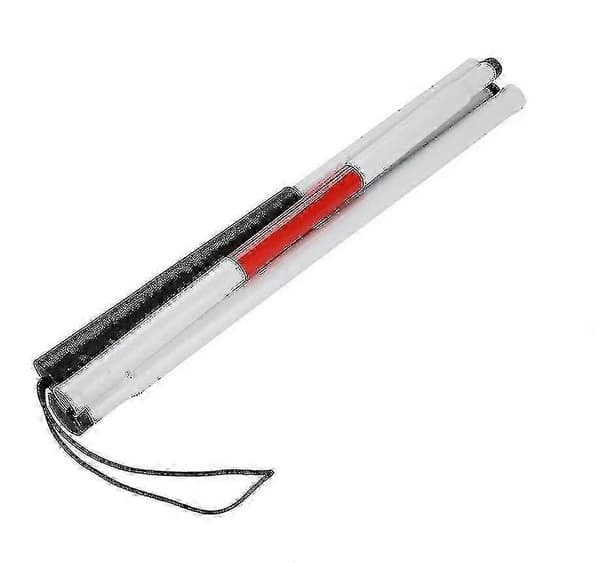 Sammenleggbar Spaserstokk For Blinde, 124cm 4-seksjoner