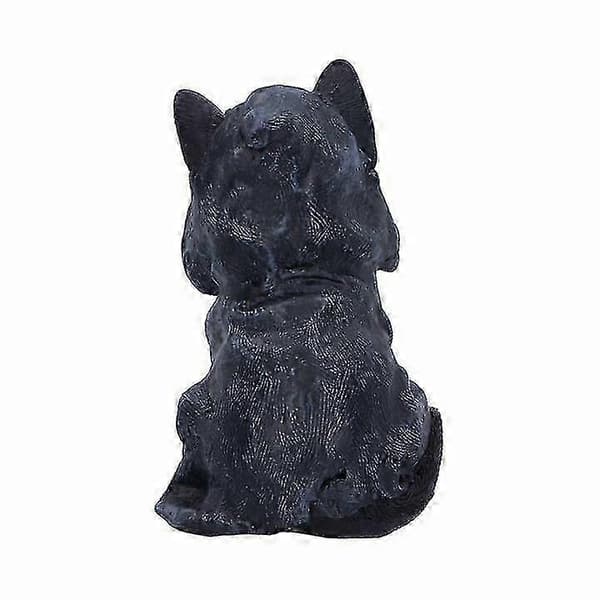 Söt kattfigur-Halloween kattdekoration presentSvart1st