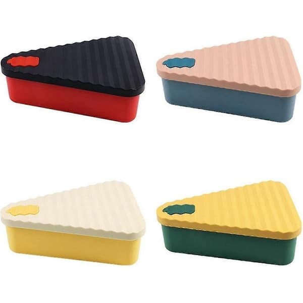 Opbevaringsbeholder til pizzarest, genanvendelig silikone pizzabeholder, silikone madbeholder