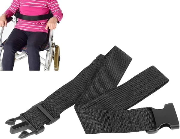 Rullestolbelte, 160 cm justerbart rullestolbelte spenne scooterbelte sikkerhetsbelte